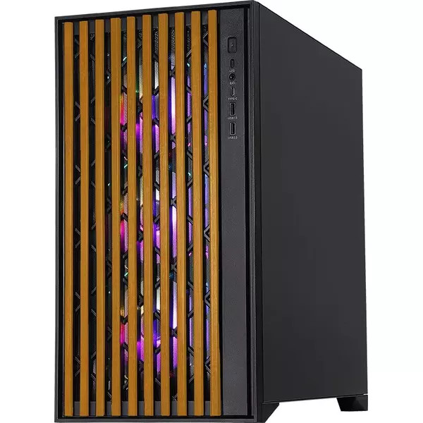 Купить Корпус Formula TimberLine T0 черный без БП mATX 6x120mm 6x140mm 2xUSB3.0 audio, изображение 2 в интернет-магазине Irkshop.ru