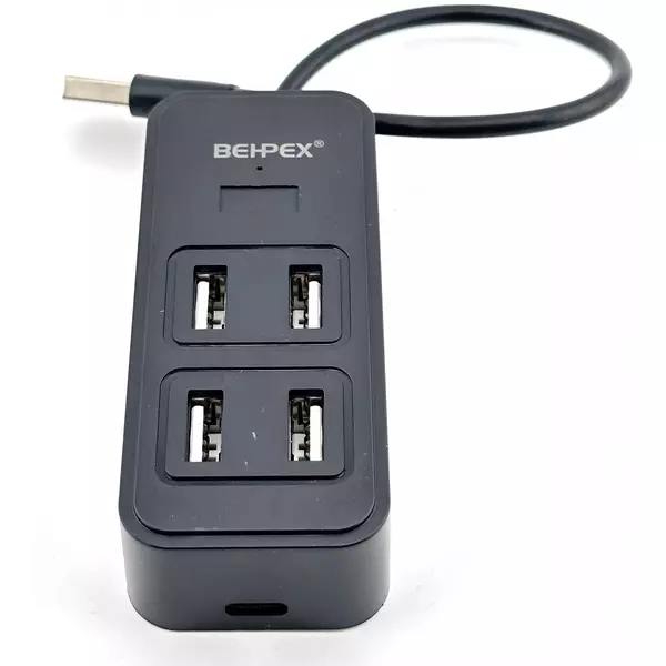 Купить Разветвитель USB 2.0  BPH-1901T 4порт. черный в интернет-магазине Irkshop.ru