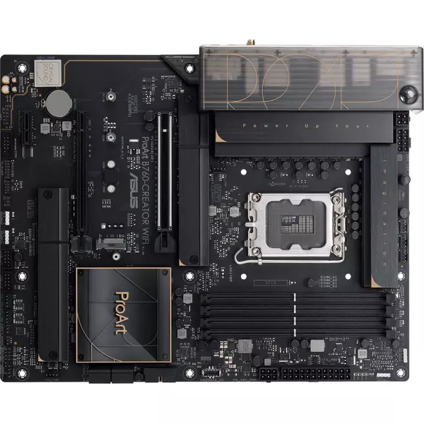 Купить Материнская плата Asus PROART B760-CREATOR WIFI LGA1700 Intel B760 4xDDR5 ATX AC97 8ch(7.1) 1 x 2.5Gigabit + Gigabit Ethernet RAID+HDMI+DP в интернет-магазине Irkshop.ru