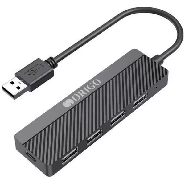 Купить Разветвитель USB 2.0 ORIGO OU1140/A1A 4порт. черный в интернет-магазине Irkshop.ru