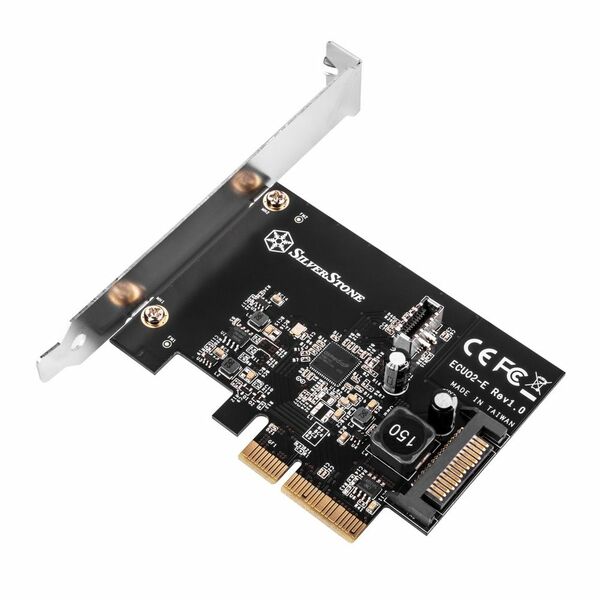 Купить Контроллер SilverStone SST-ECU02-E PCI Express card USB 3.2 Gen 2 internal 20 pin Key-A connector [G56ECU02E000010], изображение 6 в интернет-магазине Irkshop.ru