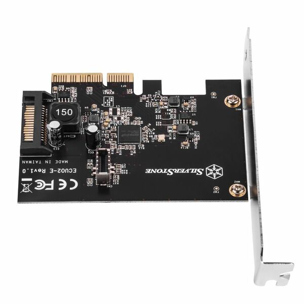 Купить Контроллер SilverStone SST-ECU02-E PCI Express card USB 3.2 Gen 2 internal 20 pin Key-A connector [G56ECU02E000010], изображение 2 в интернет-магазине Irkshop.ru