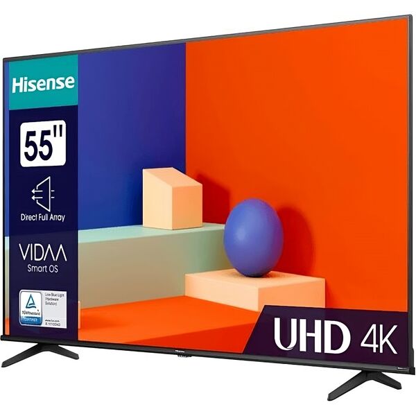 Купить ЖК-телевизор Hisense 55A6K 55" LED 4K Ultra HD 60Hz DVB-T DVB-T2 DVB-C DVB-S DVB-S2 USB WiFi Smart TV черный, изображение 3 в интернет-магазине Irkshop.ru