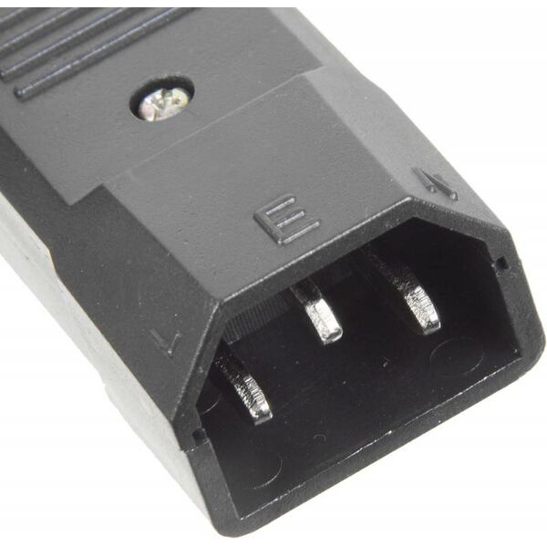 Купить Вилка Lanmaster LAN-IEC-320-C14 IEC 60320 C14 10A 250V black, изображение 4 в интернет-магазине Irkshop.ru