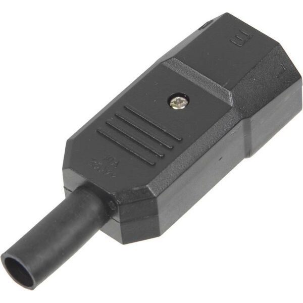 Купить Вилка Lanmaster LAN-IEC-320-C14 IEC 60320 C14 10A 250V black в интернет-магазине Irkshop.ru