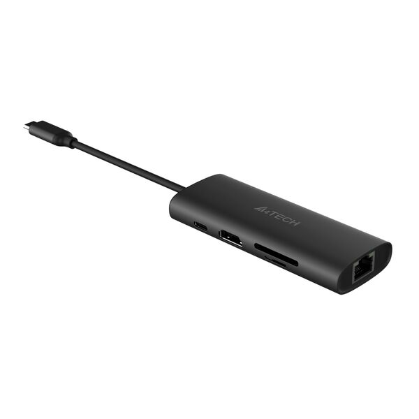 Купить Разветвитель A4-Tech DST-80C 2 порта USB-C, серый, изображение 9 в интернет-магазине Irkshop.ru