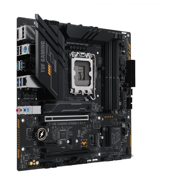 Купить Материнская плата Asus TUF GAMING B760M-E D4 LGA1700 Intel B760 4xDDR4 mATX AC97 8ch(7.1) 2.5Gg RAID+HDMI+DP, изображение 6 в интернет-магазине Irkshop.ru