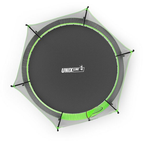 Батуты: Батут UNIX line 8 ft UFO Green фотографии