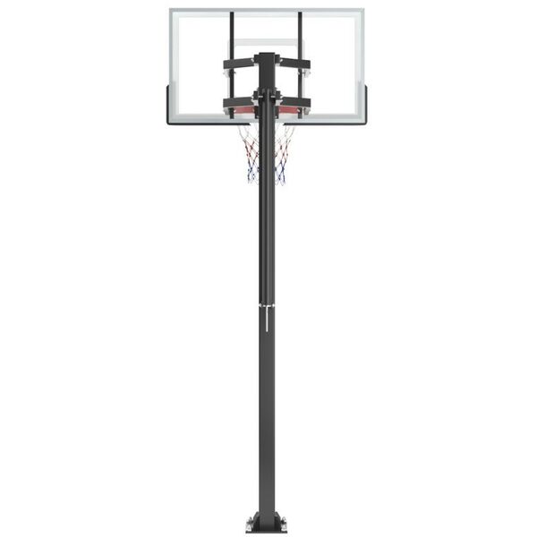Баскетбол: Баскетбольная стойка стационарная UNIX line B-Stand-PC 54"x32" R45 H230-305 см фотографии