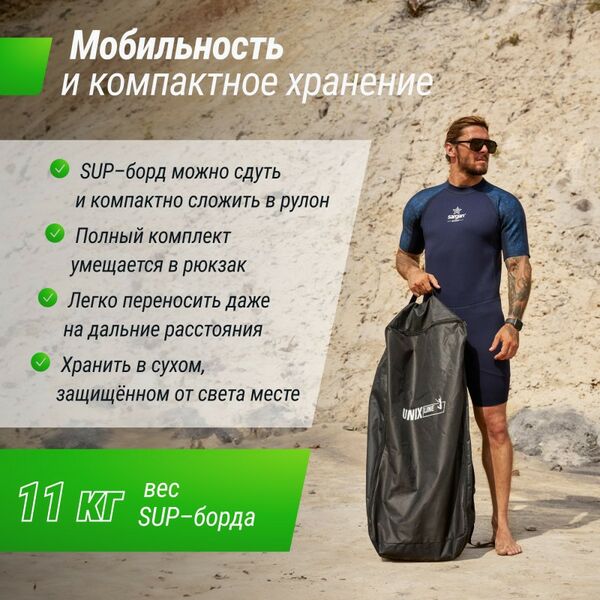 SUP-серфинг: SUP-борд UNIX line Summertime (360 см) фотографии