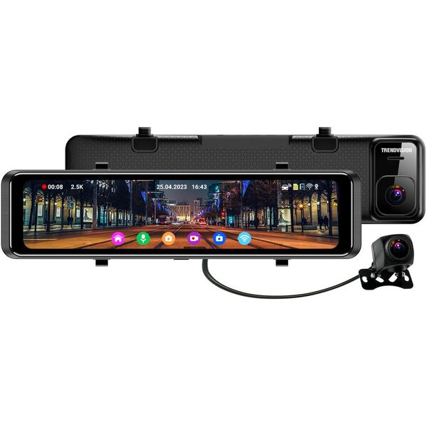 Купить Видеорегистратор TrendVision MR-1100 черный 2Mpix 2160x3840 2160p 150гр. GPS SA 223 [TVMR1100] в интернет-магазине Irkshop.ru