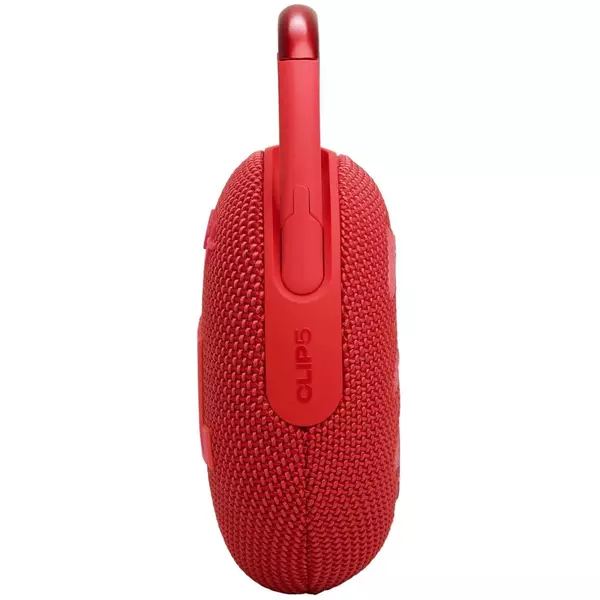 Купить Колонка портативная JBL Clip 5 красный 7W Mono BT 1400mAh, изображение 6 в интернет-магазине Irkshop.ru