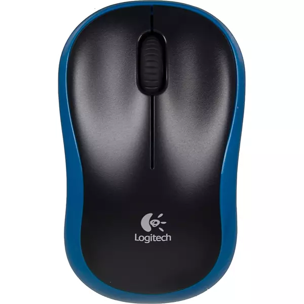 Купить Мышь Logitech M185 черный/синий оптическая 1000dpi беспров. USB1.1 для ноутбука 2but [910-002632] в интернет-магазине Irkshop.ru