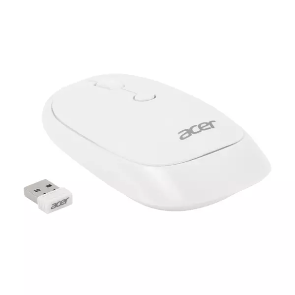 Купить Мышь Acer OMR138 белый оптическая 1600dpi беспров. USB 3but [ZL.MCEEE.01L], изображение 5 в интернет-магазине Irkshop.ru