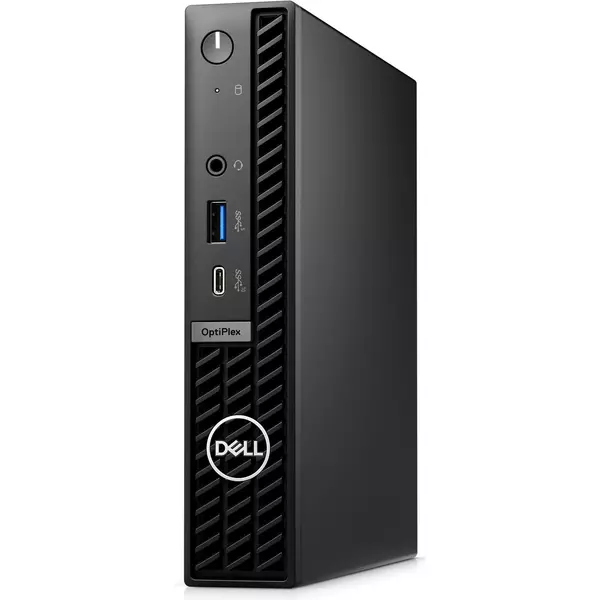 Купить Неттоп Dell Optiplex 7020 Micro i3 14100T (2.7) 16Gb SSD512Gb UHDG 730 Linux Ubuntu GbitEth WiFi BT 90W мышь клавиатура черный [7020-3620], изображение 2 в интернет-магазине Irkshop.ru