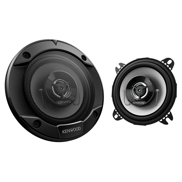 Купить Колонки автомобильные Kenwood KFC-S1066 220Вт 88дБ 4Ом 10см (4дюйм) 2 шт коаксиальные двухполосные в интернет-магазине Irkshop.ru