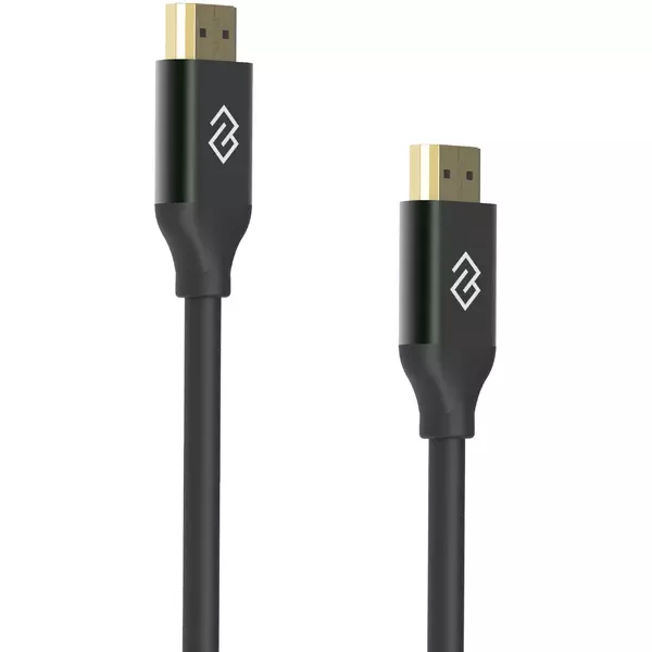 Купить Кабель аудио-видео Digma HDMI (m)/HDMI (m) 5м. феррит.кольца позолоч.конт. черный [D-HDMI-V2.1-5M] в интернет-магазине Irkshop.ru