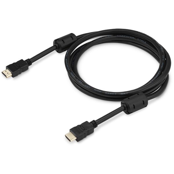 Купить Кабель аудио-видео BURO HDMI 1.4 HDMI (m)/HDMI (m) 3м. феррит.кольца черный [HDMI-19M/19M-3M-MG], изображение 2 в интернет-магазине Irkshop.ru