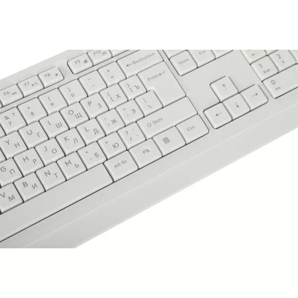 Купить Клавиатура + мышь A4-Tech Fstyler FG1012 WHITE клав:белый мышь:белый USB беспроводная Multimedia, изображение 13 в интернет-магазине Irkshop.ru