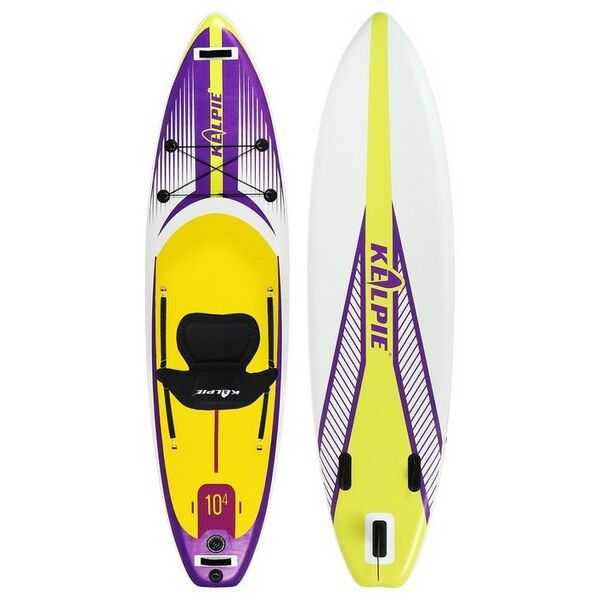SUP-серфинг: SUP доска надувная универсальная KELPIE 10.4" 315х80х15 см фотографии