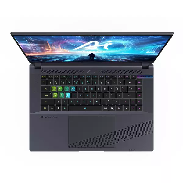 Купить Ноутбук GigaByte Aorus 16X Core i7 13650HX 32Gb SSD1Tb NVIDIA GeForce RTX4070 8Gb 16" IPS QHD+ (2560x1600) Free DOS grey WiFi BT Cam [9SG-43KZC64SD], изображение 10 в интернет-магазине Irkshop.ru