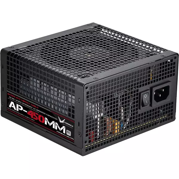 Купить Блок питания Formula AP-450MM ATX 450W 80 PLUS WHITE (20+4pin) APFC 120mm fan 6xSATA RTL, изображение 2 в интернет-магазине Irkshop.ru