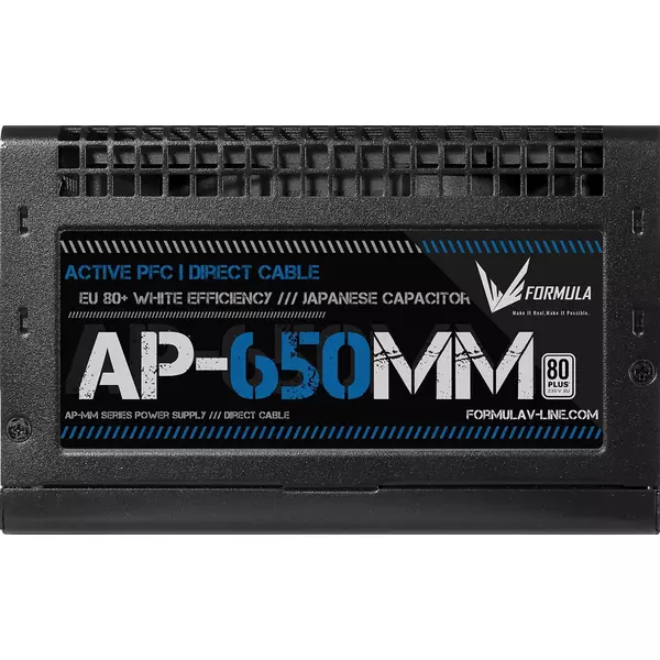 Купить Блок питания Formula AP-650ММ ATX 650W 80 PLUS WHITE (20+4pin) APFC 120mm fan 6xSATA RTL, изображение 3 в интернет-магазине Irkshop.ru