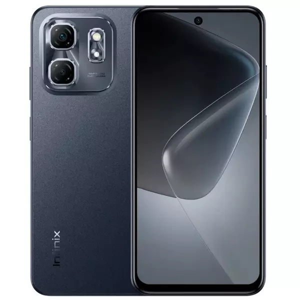 Купить Смартфон Infinix X6531B Hot 50i 128Gb 6Gb черный 3G 4G 2Sim 6.78 720x1600 Android 14 48Mpix 802.11 a/b/g/n/ac NFC GPS GSM900/1800 GSM1900 TouchSc Protect FM microSD max2048Gb [10060957] в интернет-магазине Irkshop.ru