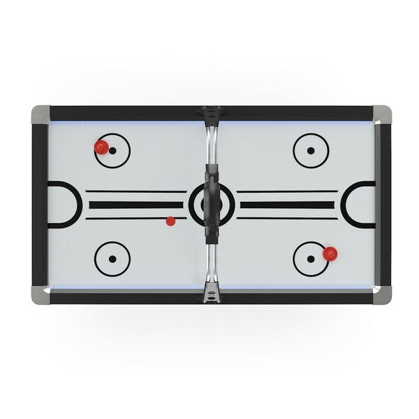 Игровой стол UNIX line Аэрохоккей Black&White 226х125 cм фотографии