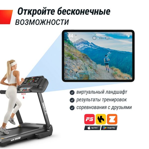 Беговая дорожка UNIX Fit MX-950B фотографии
