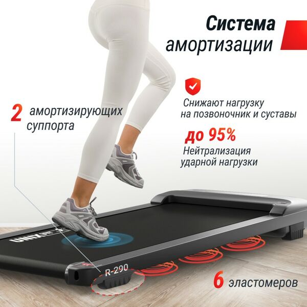 Беговая дорожка UNIX Fit R-290 фотографии