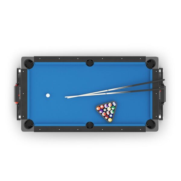 Игровой стол Трансформер 4 в 1 UNIX line Black 204х112 cм фотографии