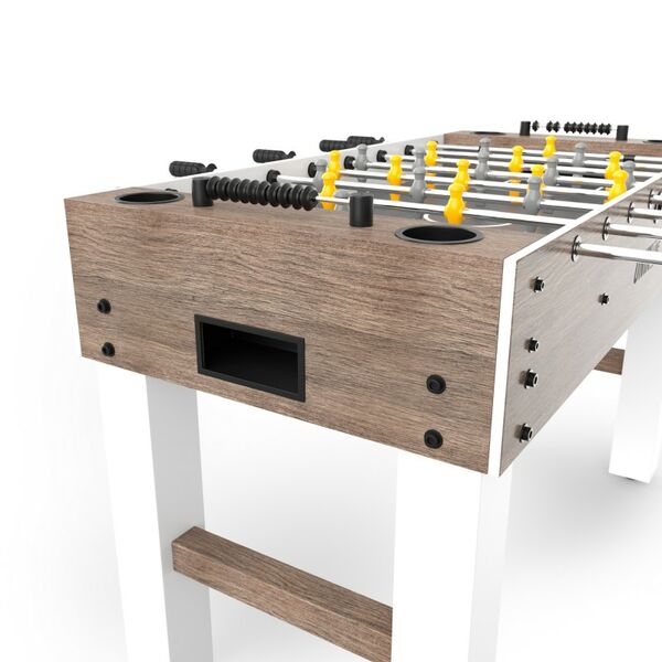 Игровой стол Футбол - Кикер UNIX line Grey Wood 125х61 см фотографии