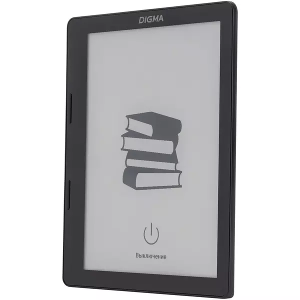 Электронная книга Digma F4 5.83" E-Ink 680x920 Touch Screen 1.2Ghz 1Gb/8Gb/SD/microSDHC/подсветка дисплея черный [F4B] фотографии