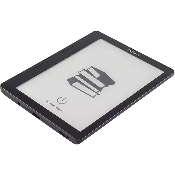 Электронная книга Digma F4 5.83" E-Ink 680x920 Touch Screen 1.2Ghz 1Gb/8Gb/SD/microSDHC/подсветка дисплея черный [F4B] фотографии