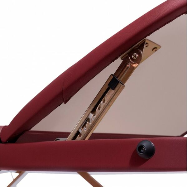 Массажный стол UNIX Med Comfort 3 Section Burgundy фотографии