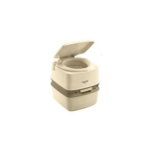 Биотуалеты: Биотуалет Thetford Porta Potti Qube 165 Luxe цвет слоновая кость, нижний бак 21 л фотографии