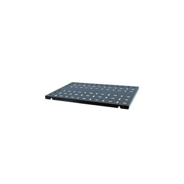 Шкафы и стойки: Полка NT SSt620 B 19", усиленная, чёрная, L=620мм, перфорированная, грузоподъемность 100кг фотографии