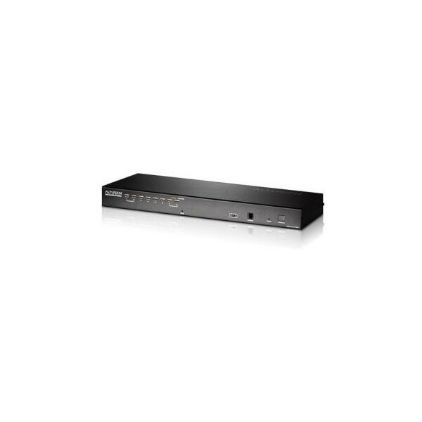 KVM-переключатели: KVM-переключатель ATEN ALTUSEN KH1508Ai 1U 8-port 1-User CAT5 IP KVM Switch, кл-ра+мышьUSBилиPS/2+VGA15pin+LAN фотографии