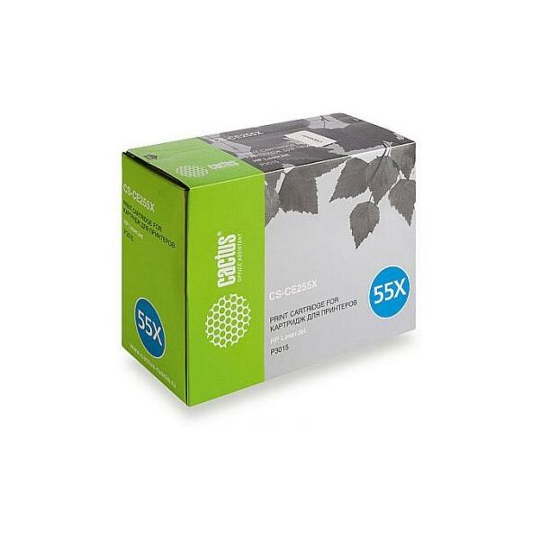 Для HP (совместимые): Картридж Cactus CS-CE255X для hp LJ P3015 фотографии