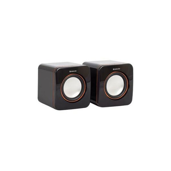 Колонки: Колонки Defender SPK 530 Black 2x2W, питание от USB фотографии