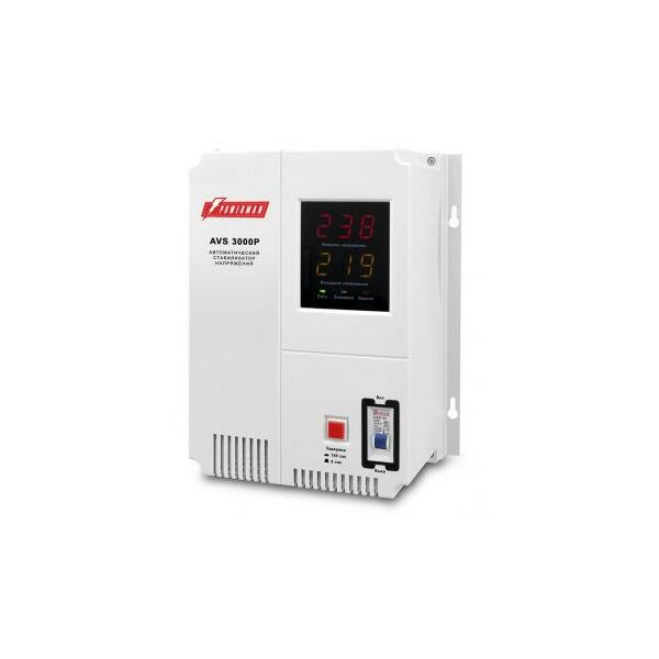 Стабилизаторы напряжения: Стабилизатор PowerMAN AVS 5000P вх.110-260 В, вых.220 В ± 8%, 5000ВА, клеммы для подключения фотографии
