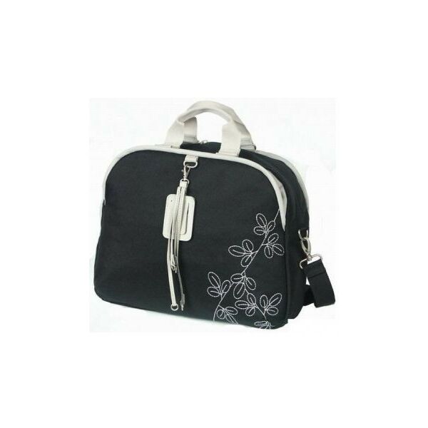 Сумки и чехлы для ноутбуков: Сумка Samsonite 11А 0 19 041 Black-Silver полиэстер, 37x25x5 см фотографии