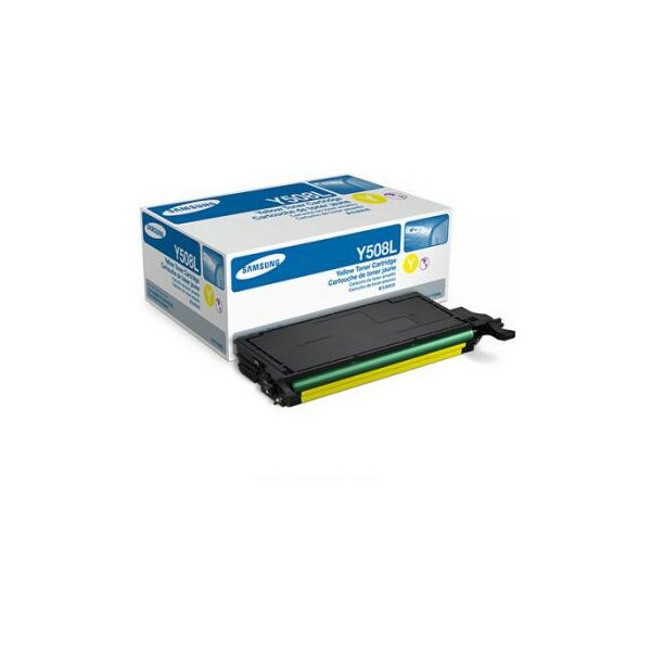 Для Samsung (оригинал): Тонер-картридж Samsung CLT-Y508L Yellow для Samsung CLP-620ND/670N/670ND, CLX-6220FX/6250FX фотографии