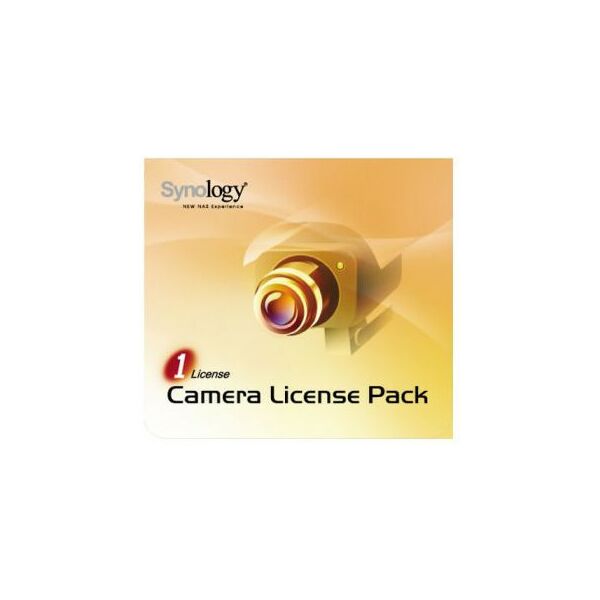 Сетевые хранилища: Лицензия для подключения IP-камер Synology Camera License Pack ключ для подключения одной IP камеры фотографии
