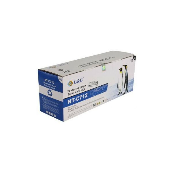 Прочие расходники: Картридж G&G NT-C712 Black для hp LaserJet P1005/6, Canon LBP-3050/3100/3150/3010/3018/3108 фотографии