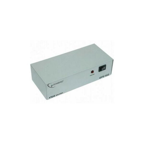 Переходники, разветвители: Разветвитель видеосигнал Gembird GVS-122 VGA15F+2xVGA15F+б.п. фотографии