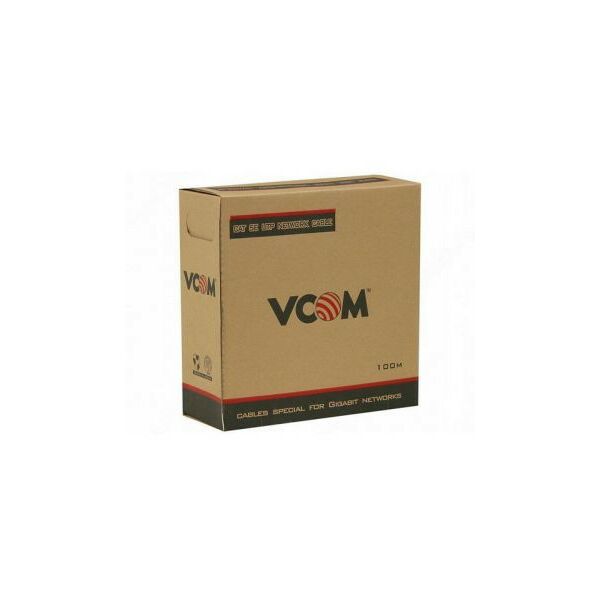 Кабель и разъемы: Кабель VCOM VNC1000 UTP 4 пары кат.5e, бухта 100м фотографии