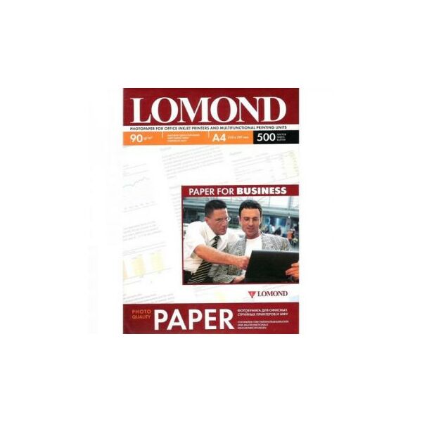 Бумага Lomond: Бумага Lomond 0102131 A4, 500 листов, 90 г/м2, матовая односторонняя фотографии