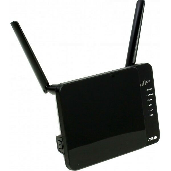 Оборудование 3G / 4G: 4G LTE маршрутизатор Asus 4G-N12 4UTP 10/100/1000Mbps, 802.11b/g/n, 300Mbps, слот для сим-карты, 4x2dBi фотографии